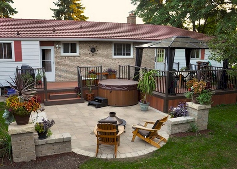 30+ Amazing backyard patio deck design ideas