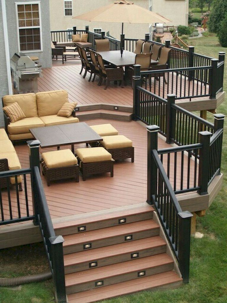 30+ Amazing backyard patio deck design ideas - Page 4 of 32