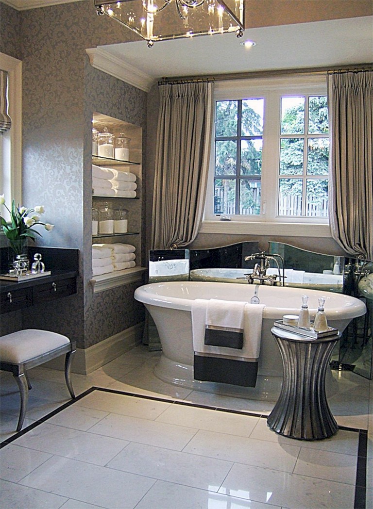 65+ Elegant Master Bathroom Design Ideas For Amazing Homes